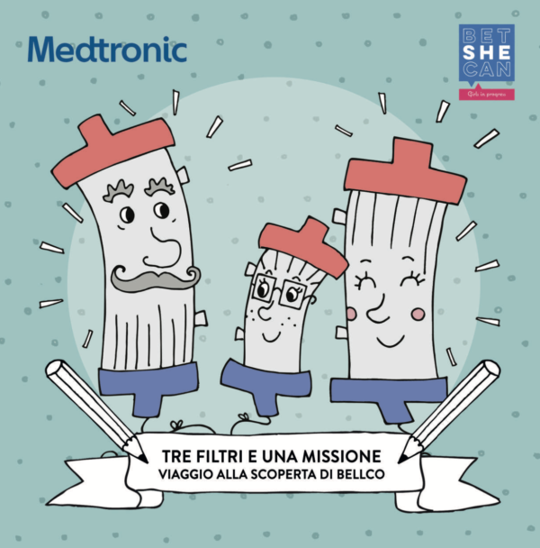 Tre Filtri e Una Missione – libro attivo per MEDTRONIC